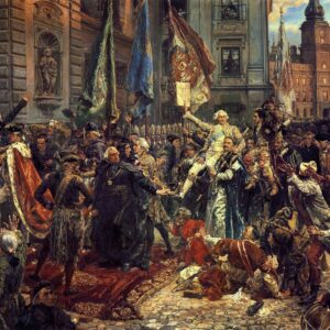 Uchwalenie Konstytucji 3 maja – obraz Jana Matejki, 1891.