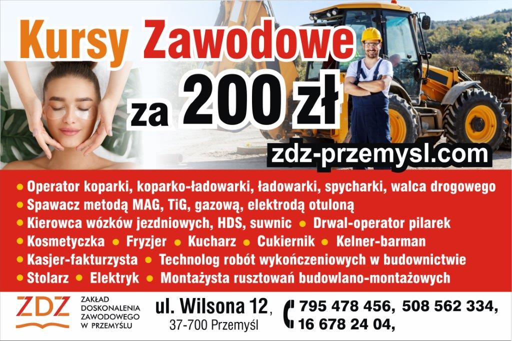 Baner dot. kursów zawodowych